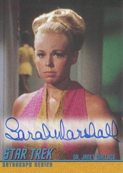 2004 Rittenhouse The Quotable Star Trek Original Series - Autographs #A95 Sarah Marshall Front