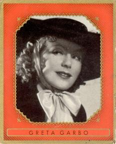 1937 Bunte Filmbilder Series 2 #253 Greta Garbo Front