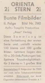 1937 Bunte Filmbilder Series 2 #260 Maurice Chevalier Back