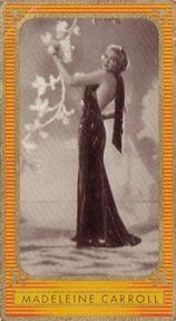 1937 Bunte Filmbilder Series 2 #264 Madeleine Carroll Front