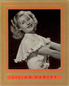 1937 Bunte Filmbilder Series 2 #265 Lilian Harvey Front