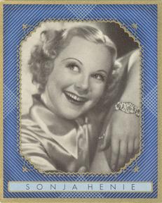 1937 Bunte Filmbilder Series 2 #278 Sonja Henie Front