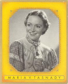 1937 Bunte Filmbilder Series 2 #286 Maria von Tasnady Front