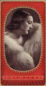 1937 Bunte Filmbilder Series 2 #301 Pola Negri Front