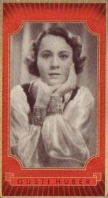 1937 Bunte Filmbilder Series 2 #318 Gusti Huber Front