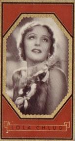 1937 Bunte Filmbilder Series 2 #335 Lola Chlud Front