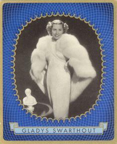 1937 Bunte Filmbilder Series 2 #379 Gladys Swarthout Front