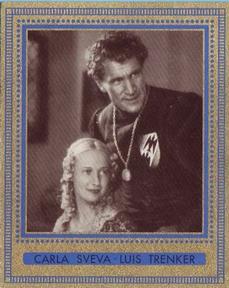 1937 Bunte Filmbilder Series 2 #406 Carla Sveva / Luis Trenker Front