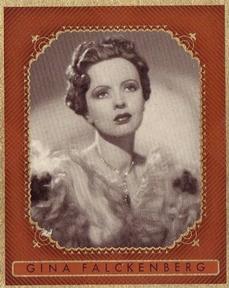 1937 Bunte Filmbilder Series 2 #432 Gina Falckenberg Front