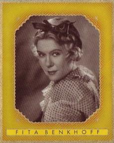 1937 Bunte Filmbilder Series 2 #446 Fita Benkhoff Front