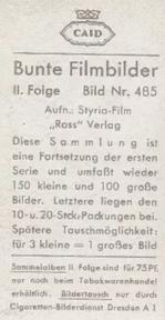 1937 Bunte Filmbilder Series 2 #485 Alice Brandt Back