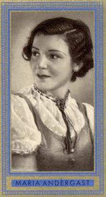 1937 Bunte Filmbilder Series 2 #487 Maria Andergast Front