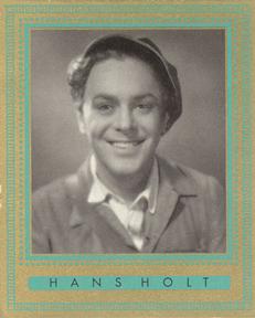 1937 Bunte Filmbilder Series 2 #491 Hans Holt Front