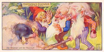 1907 Gartmann Waldgeister (Forest Spirits) Serie 189 #5 Die Gnomen und der Maulwurf Front