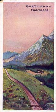 1907 Gartmann Stimmungsbilder (Mood Pictures) Serie 194 #2 Vorberge Front