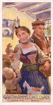 1907 Gartmann Aus verschiedenen Provinzen (From Different Provinces) Serie 209 #5 Ruckkehr vom Jahrmarkt Front
