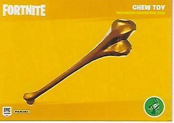 2020 Panini Fortnite Series 2 - Harvesting Tools #H3 Chew Toy / Cookie Cutter Front