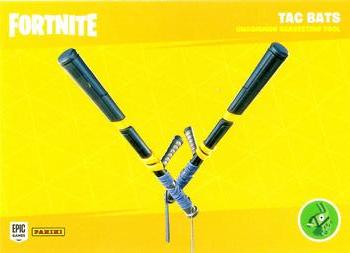 2020 Panini Fortnite Series 2 - Harvesting Tools #H9 Tac Bats / T-Square Front