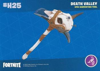 2020 Panini Fortnite Series 2 - Harvesting Tools #H25 Conch Cleaver / Death Valley Back