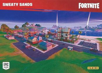2020 Panini Fortnite Series 2 - Maps #M12 Sweaty Sands Front