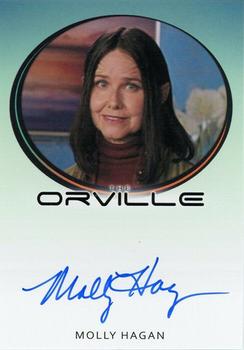 2020 Rittenhouse The Orville Archives Autograph Edition - Bordered Autographs #NNO Molly Hagan Front