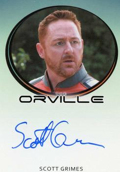 2020 Rittenhouse The Orville Archives Autograph Edition - Bordered Autographs #NNO Scott Grimes Front