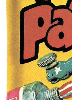 1989 O-Pee-Chee Wacky Packages #22 Mutt's Apple Juice Back