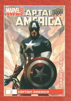2019-20 Upper Deck Marvel Annual - Variant Cover #2 Captain America Front