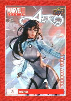 2019-20 Upper Deck Marvel Annual - Variant Cover #3 Aero Front
