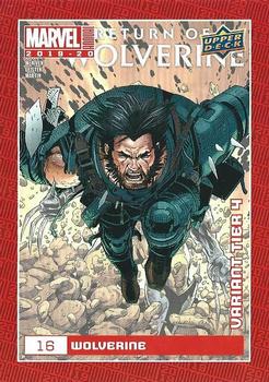 2019-20 Upper Deck Marvel Annual - Variant Cover #16 Wolverine Front