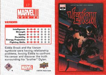 2019-20 Upper Deck Marvel Annual - Variant Cover #17 Venom Back