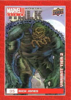 2019-20 Upper Deck Marvel Annual - Variant Cover #35 Rick Jones Front