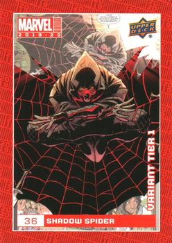 2019-20 Upper Deck Marvel Annual - Variant Cover #36 Shadow Spider Front
