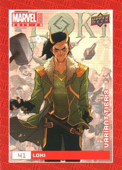2019-20 Upper Deck Marvel Annual - Variant Cover #41 Loki Front