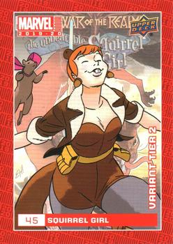 2019-20 Upper Deck Marvel Annual - Variant Cover #45 Squirrel Girl Front