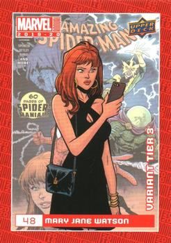 2019-20 Upper Deck Marvel Annual - Variant Cover #48 Mary Jane Watson Front