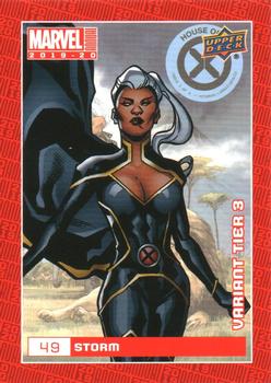 2019-20 Upper Deck Marvel Annual - Variant Cover #49 Storm Front