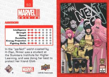 2019-20 Upper Deck Marvel Annual - Variant Cover #50 Armor Back