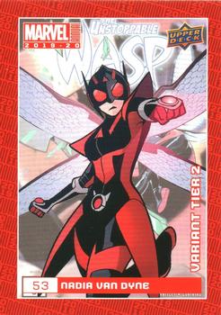 2019-20 Upper Deck Marvel Annual - Variant Cover #53 Nadia Van Dyne Front