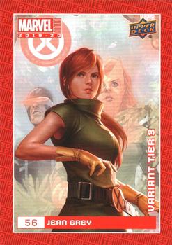 2019-20 Upper Deck Marvel Annual - Variant Cover #56 Jean Grey Front