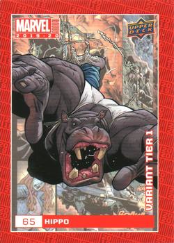 2019-20 Upper Deck Marvel Annual - Variant Cover #65 Hippo Front