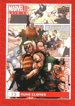 2019-20 Upper Deck Marvel Annual - Variant Cover #73 Nuke Clones Front