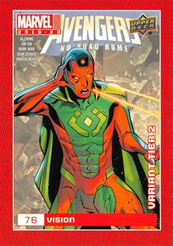 2019-20 Upper Deck Marvel Annual - Variant Cover #76 Vision Front