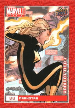 2019-20 Upper Deck Marvel Annual - Variant Cover #86 Darkstar Front