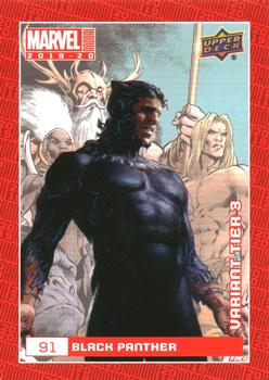 2019-20 Upper Deck Marvel Annual - Variant Cover #91 Black Panther Front