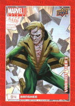 2019-20 Upper Deck Marvel Annual - Variant Cover #94 Banshee Front
