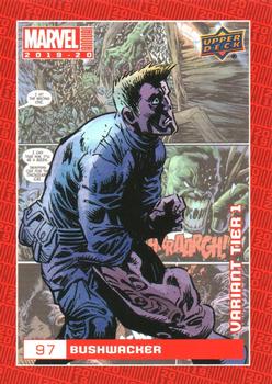 2019-20 Upper Deck Marvel Annual - Variant Cover #97 Bushwacker Front