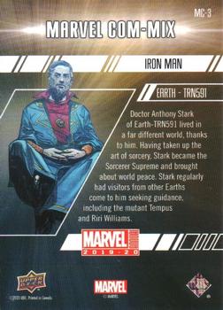 2019-20 Upper Deck Marvel Annual - Marvel Com-Mix #MC-3 Iron Man Back