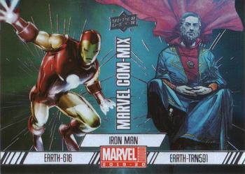 2019-20 Upper Deck Marvel Annual - Marvel Com-Mix #MC-3 Iron Man Front