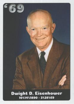2019 Historic Autographs 1969 #95 Dwight D. Eisenhower Front